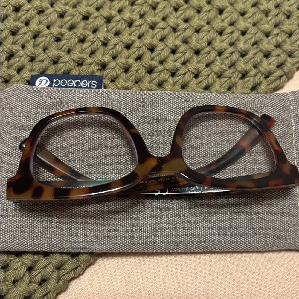 Peepers Progressive Tortoise Shell Women's Glasses +1.00 strength - Picture 2 of 5